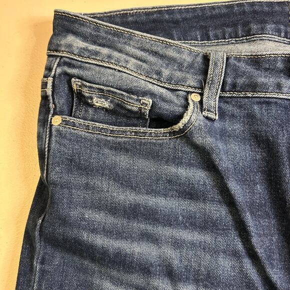 Paige Margot Ankle Lookout Destructed Jeans Womens 31 - Picture 9 of 16